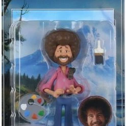 Neca Toony Classics: Bob Ross With Peapod 6" Action Figures