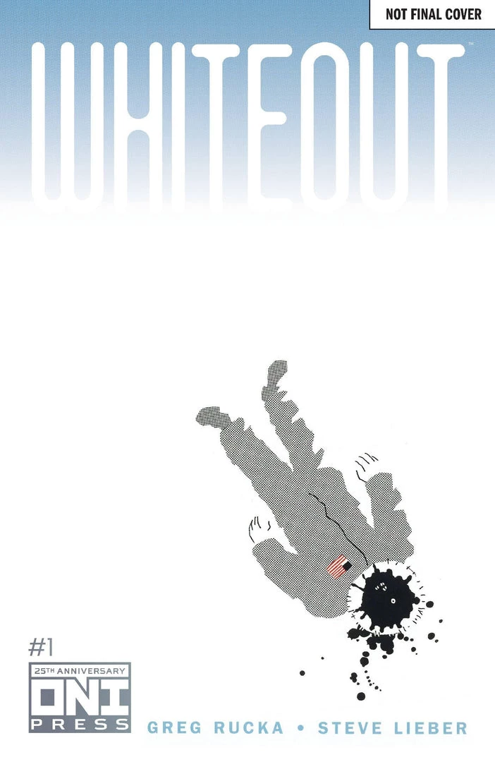 Oni Press WHITEOUT ONI 25TH ANNIVERSARY FOIL EDITION #1