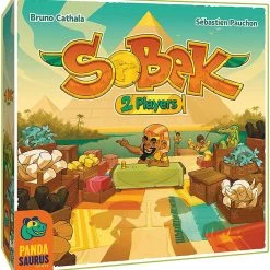 Pandasaurus Games Sobek: 2 Players Board Games