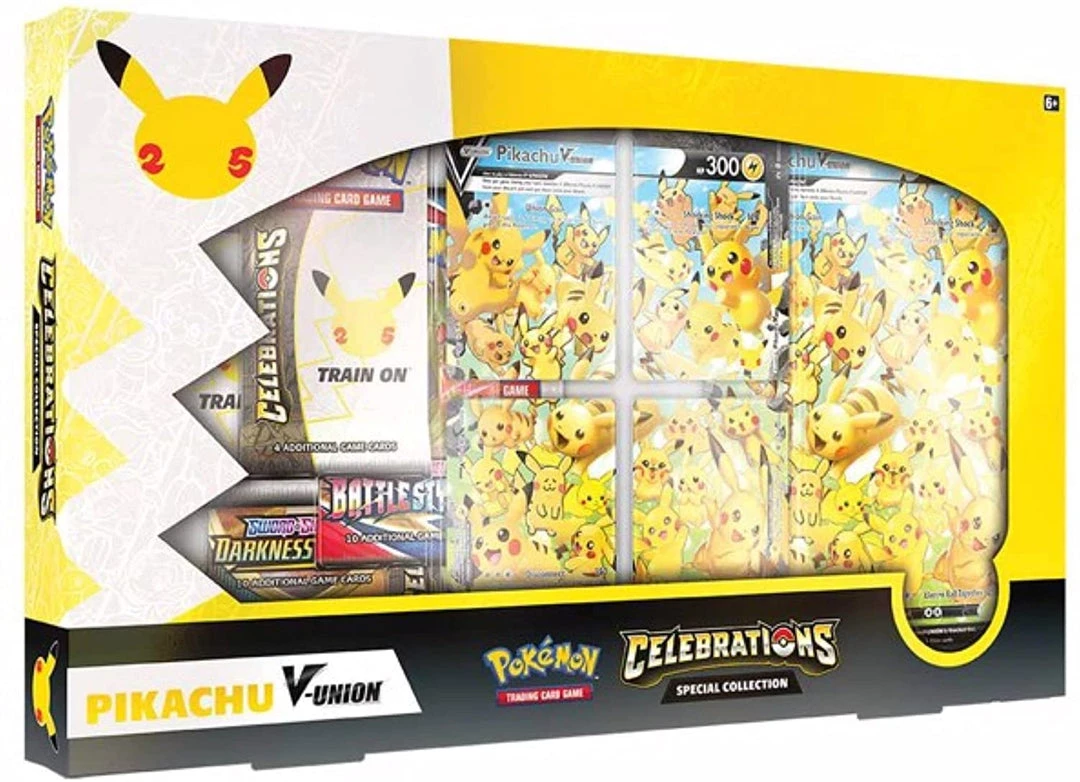 Pokemon Company Pokemon: Celebrations - V-Union Special Collection, Pikachu Trading Card Games