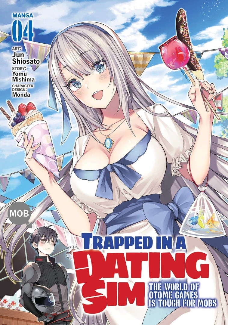 Seven Seas Entertainment Trapped In A Dating Sim: World Of Otome Games Is Tough For Mobs Vol. 4