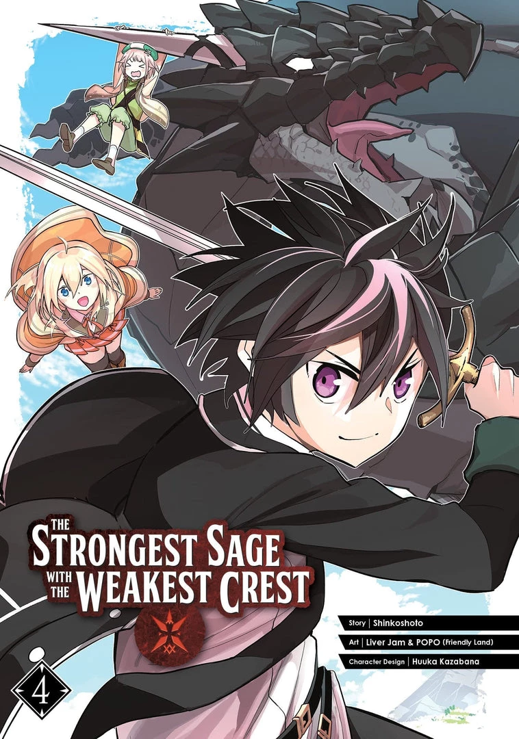 Square Enix Strongest Sage With The Weakest Crest Vol. 4 Manga