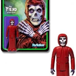Super7 Action Figures ReAction Figure: Misfits - Fiend, Crimson Red