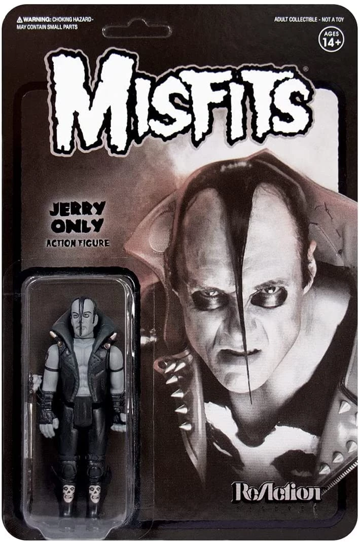 Super7 Action Figures ReAction Figure: Misfits - Jerry Only, Black & White
