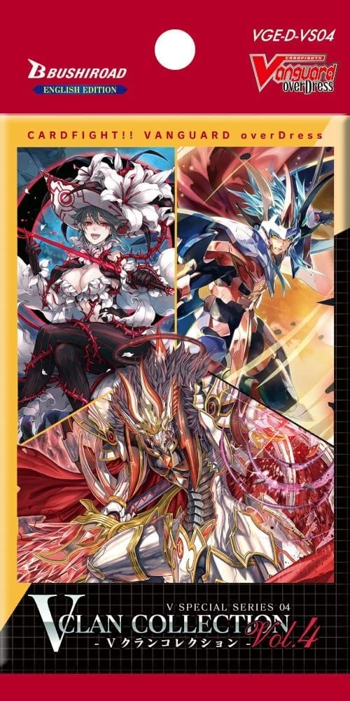 --- Cardfight Vanguard Overdress: V Clan Collection, Vol. 4 - Booster Pack
