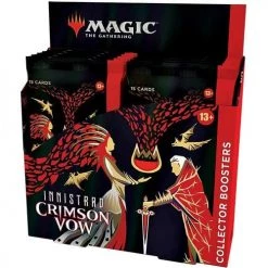 --- MTG: Innistrad Crimson Vow - Collector Booster Box Trading Card Games