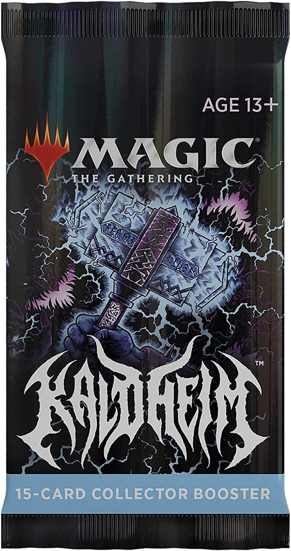 --- Trading Card Games MTG: Kaldheim - Collector Booster Pack
