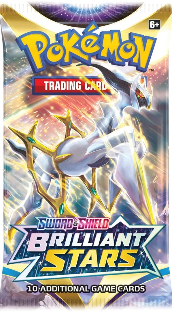 --- Pokemon: Sword & Shield Brilliant Stars - Booster Pack