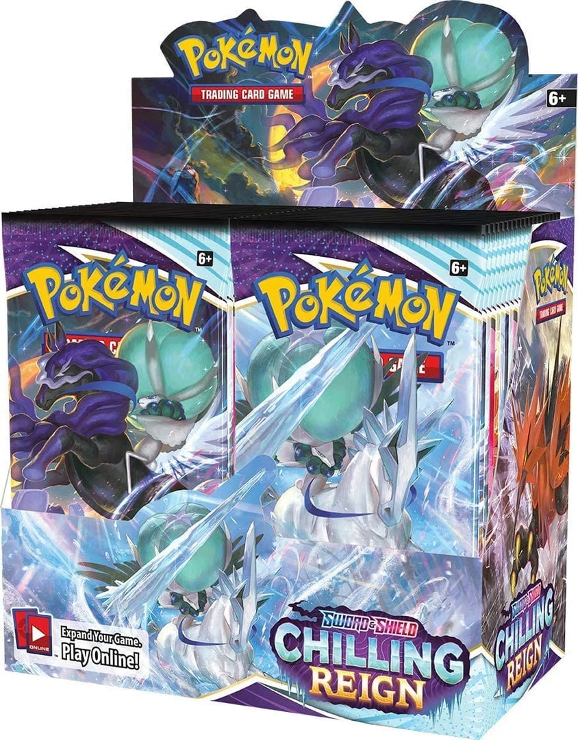 --- Pokemon: Sword & Shield Chilling Reign - Booster Box