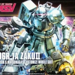 Bandai: Gundam Universal Century MSV - MS-06R-1A Zaku II, S Matsunaga's Gundams