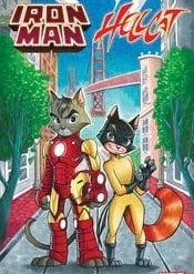 Marvel Single Issues Comics IRON MAN HELLCAT ANNUAL #1 ZULLO COVER