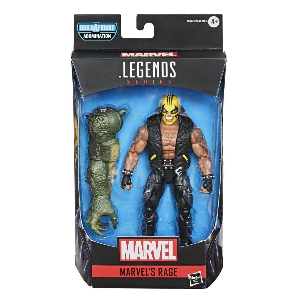 --- Hasbro: Marvel Legends - Rage Action Figures