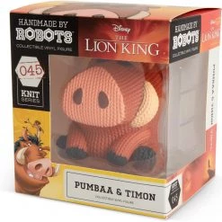 --- Handmade By Robots: Disney - Pumbaa & Timon, Knit Series Toys