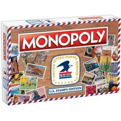 USAopoly Monopoly: USPS U.S. Stamps Board Games