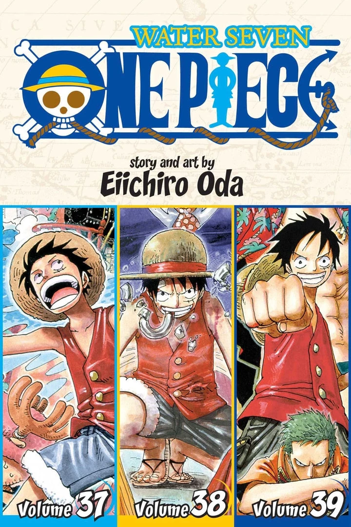 Viz Media Manga One Piece Omnibus 13: Vol. 37/38/39