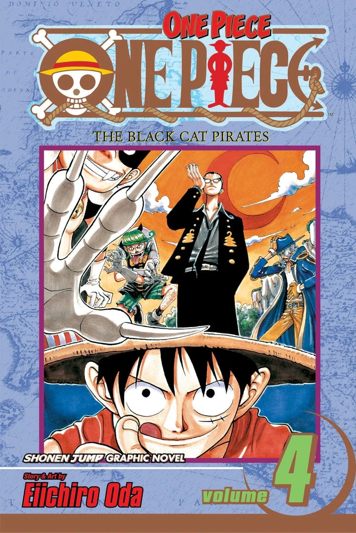 Viz Media One Piece Vol. 4: Black Cat Pirates