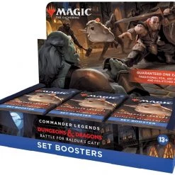Wizards Of The Coast New This Month MTG: Commander Legends Battle For Baldur's Gate - Set Booster Box