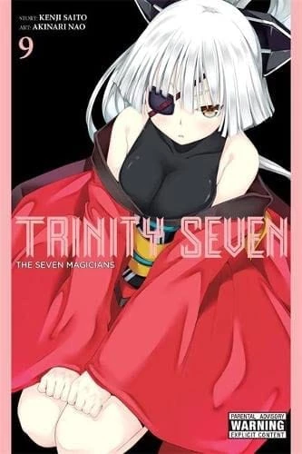 YEN PRESS Trinity Seven Vol. 9: Seven Magicians